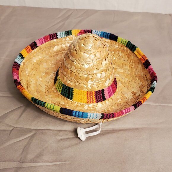 Super Cute Pet Sombrero Medium to Large Dog/Cat/Farm Animal Costume Hat NWOT. - Picture 1 of 6